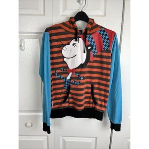 Universal Studios Dr. Seuss Cat In The Hat Abstract Hoodie Size Small